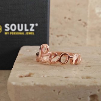 Naamring Soulz juwelier Vanhoutteghem