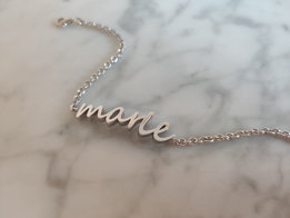 Naamarmband SA02 Zilver