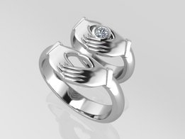 holding hand zirconium