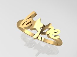 Word Star Gold 18KT